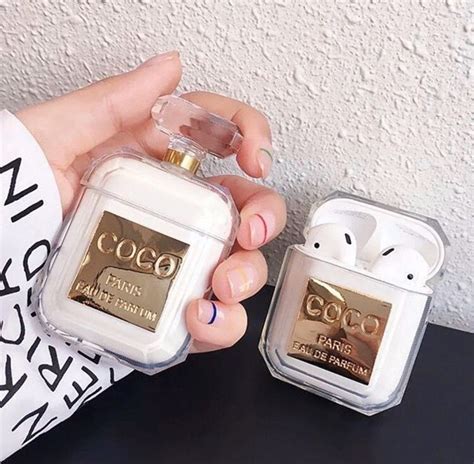 coco chanel perfume bottle airpods case|perfume shaped airpod case.